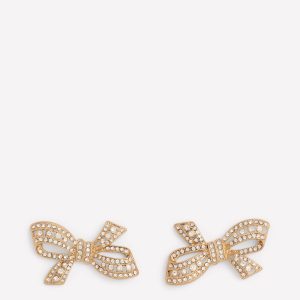 Jewel Novelty Earrings-Gold Colour