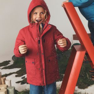 4-in-1 Waterproof Coat-Rust