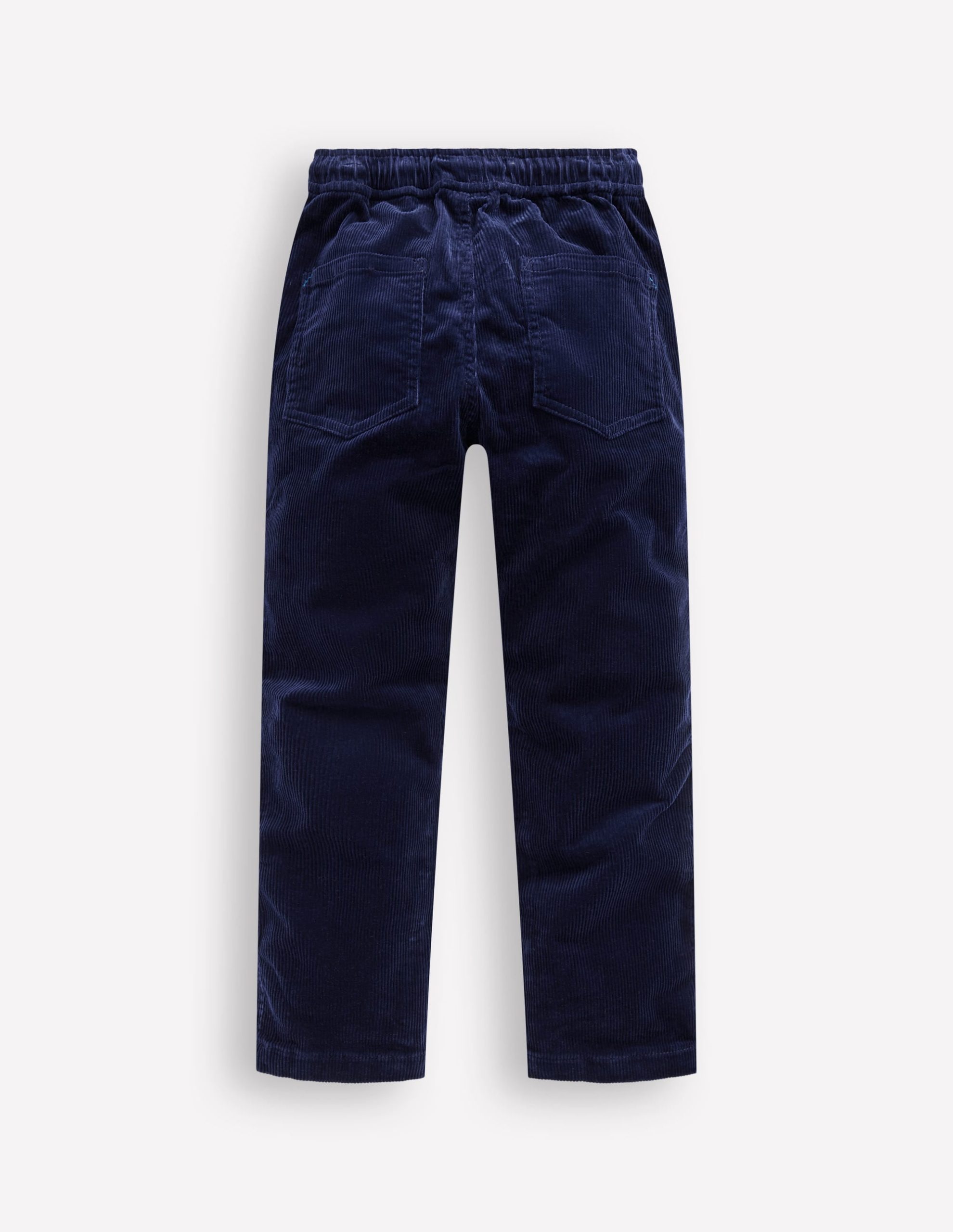 Slim Pull-on Pants-College Navy Cord - Image 2