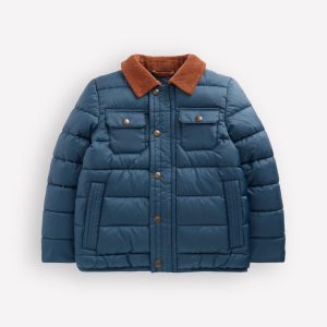 Smart Padded Jacket-Blue
