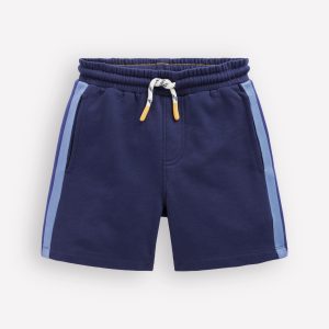 Colourblock Shorts-Navy