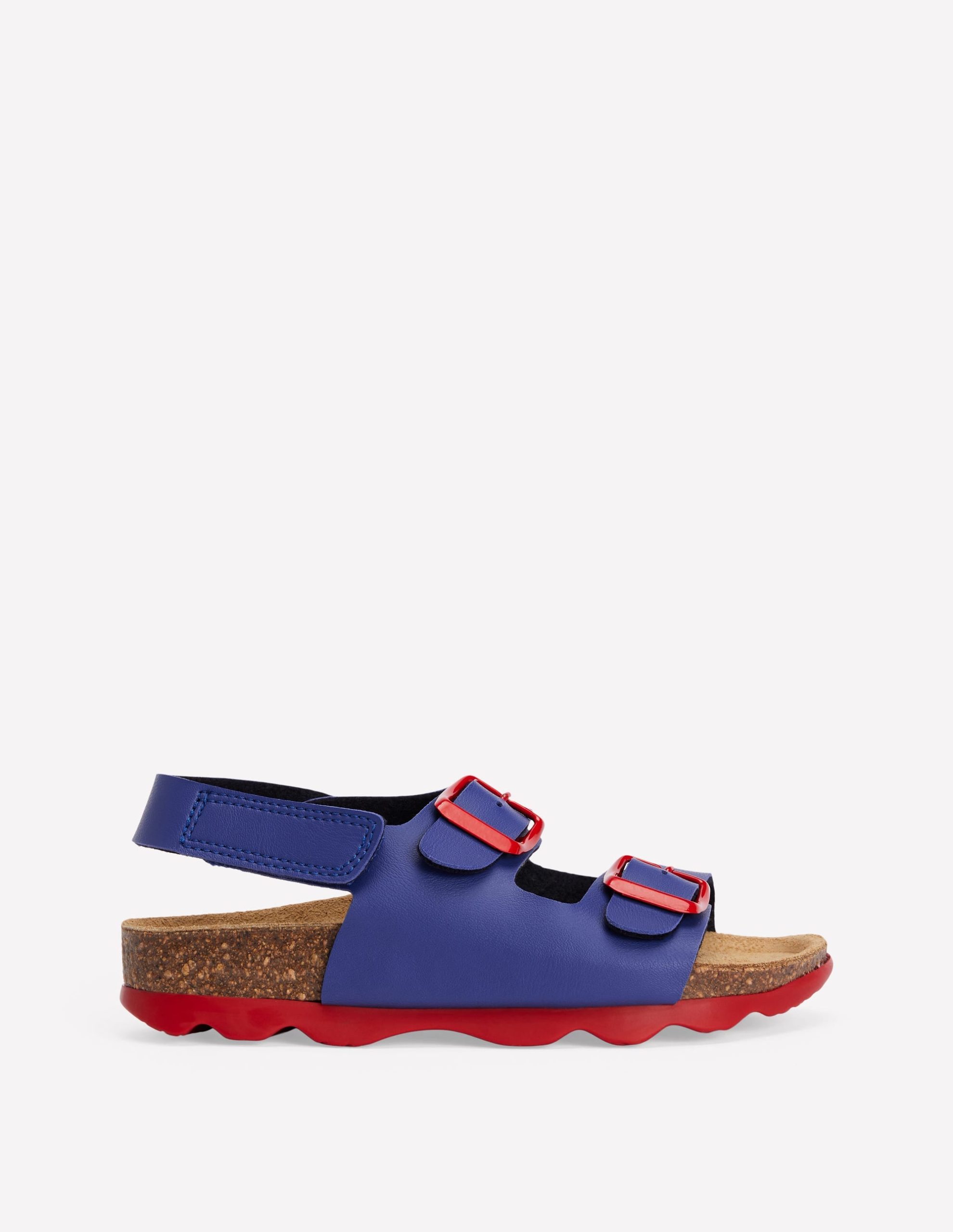 Colourblock Sandals-Medieval Blue - Image 2