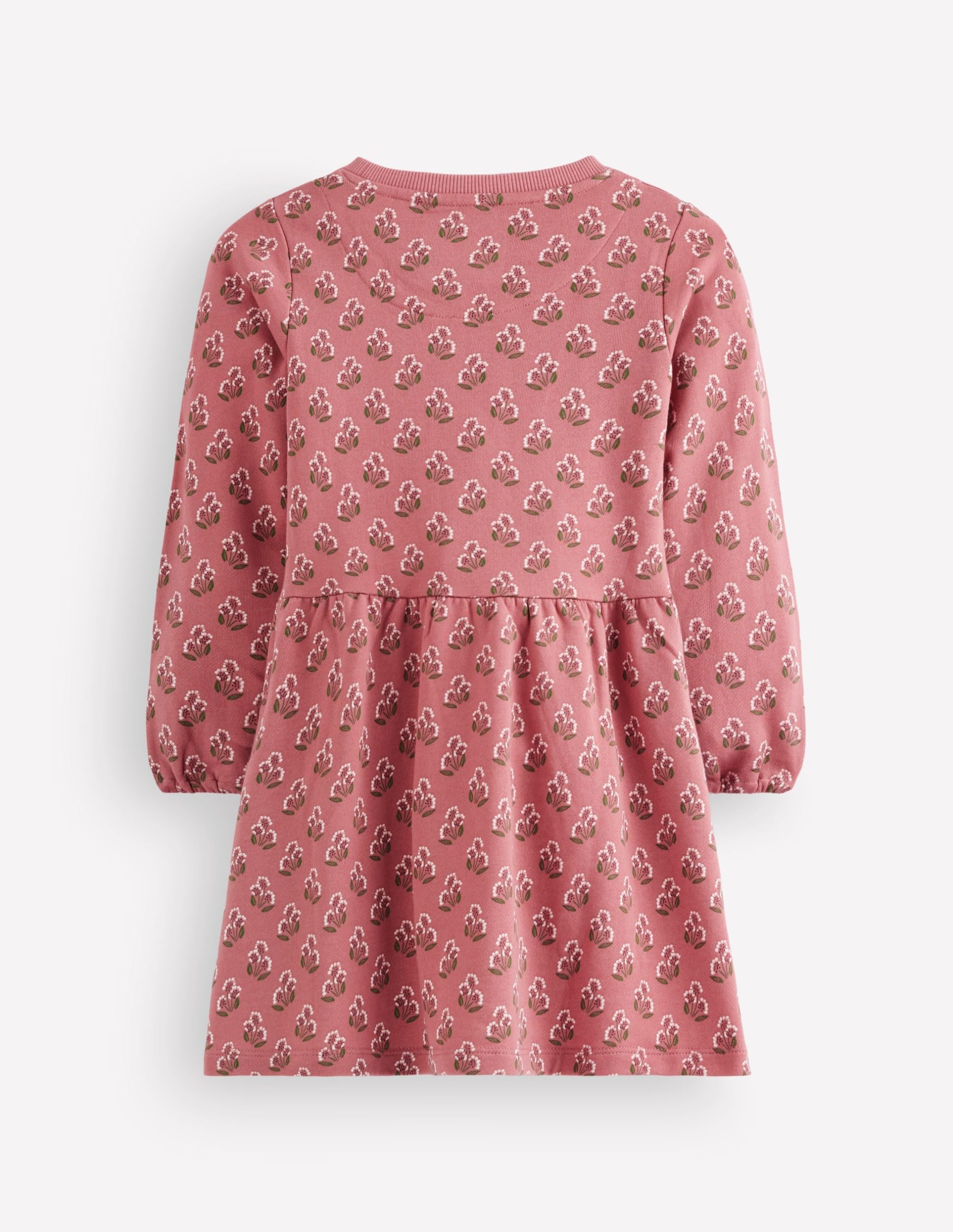Minna Sweatshirt Dress-Pink Floral - Image 2