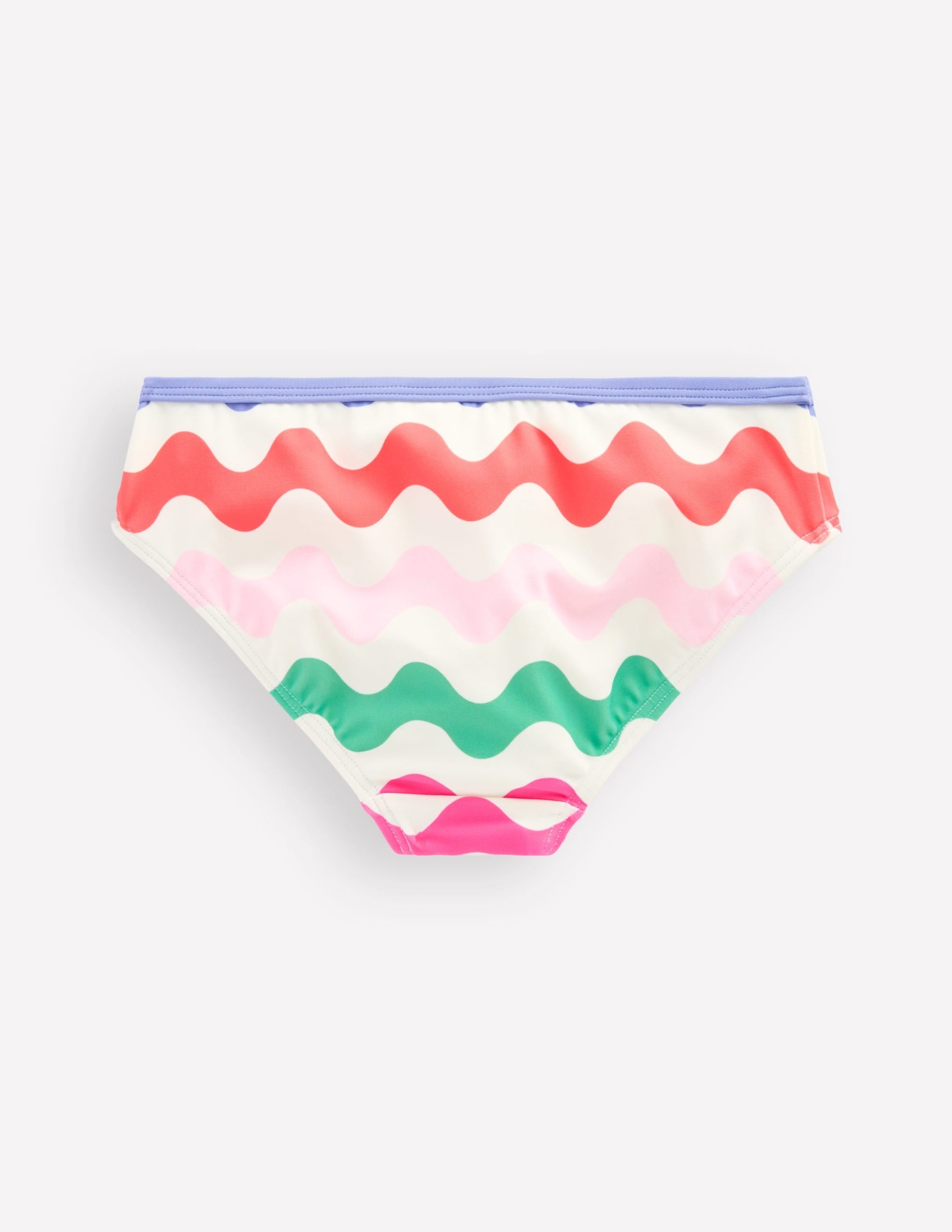 Patterned Bikini Bottoms-Multi Wave - Image 2