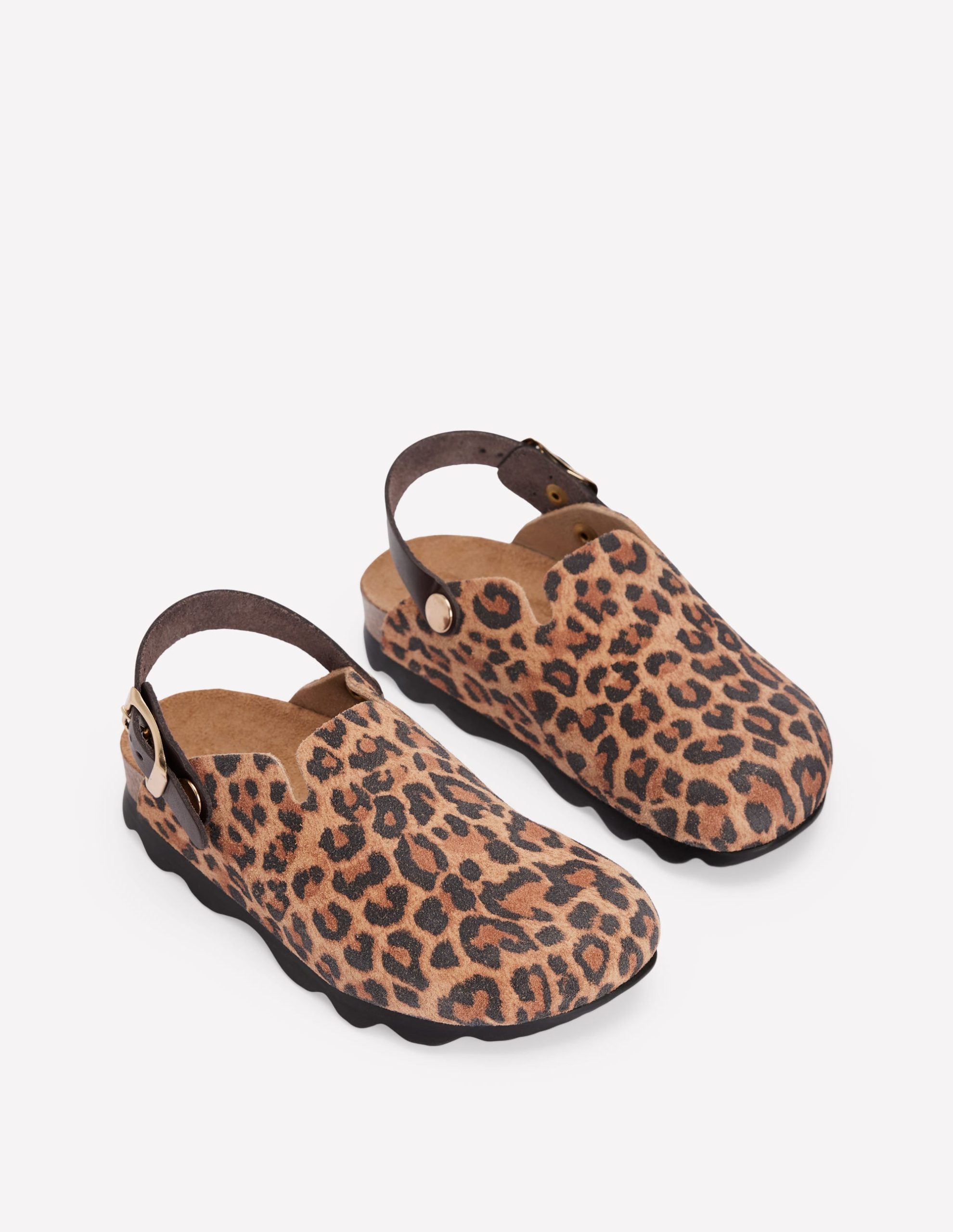 Colourblock Clogs-Leopard - Image 2