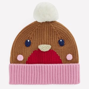 Novelty Festive Beanie-Robin