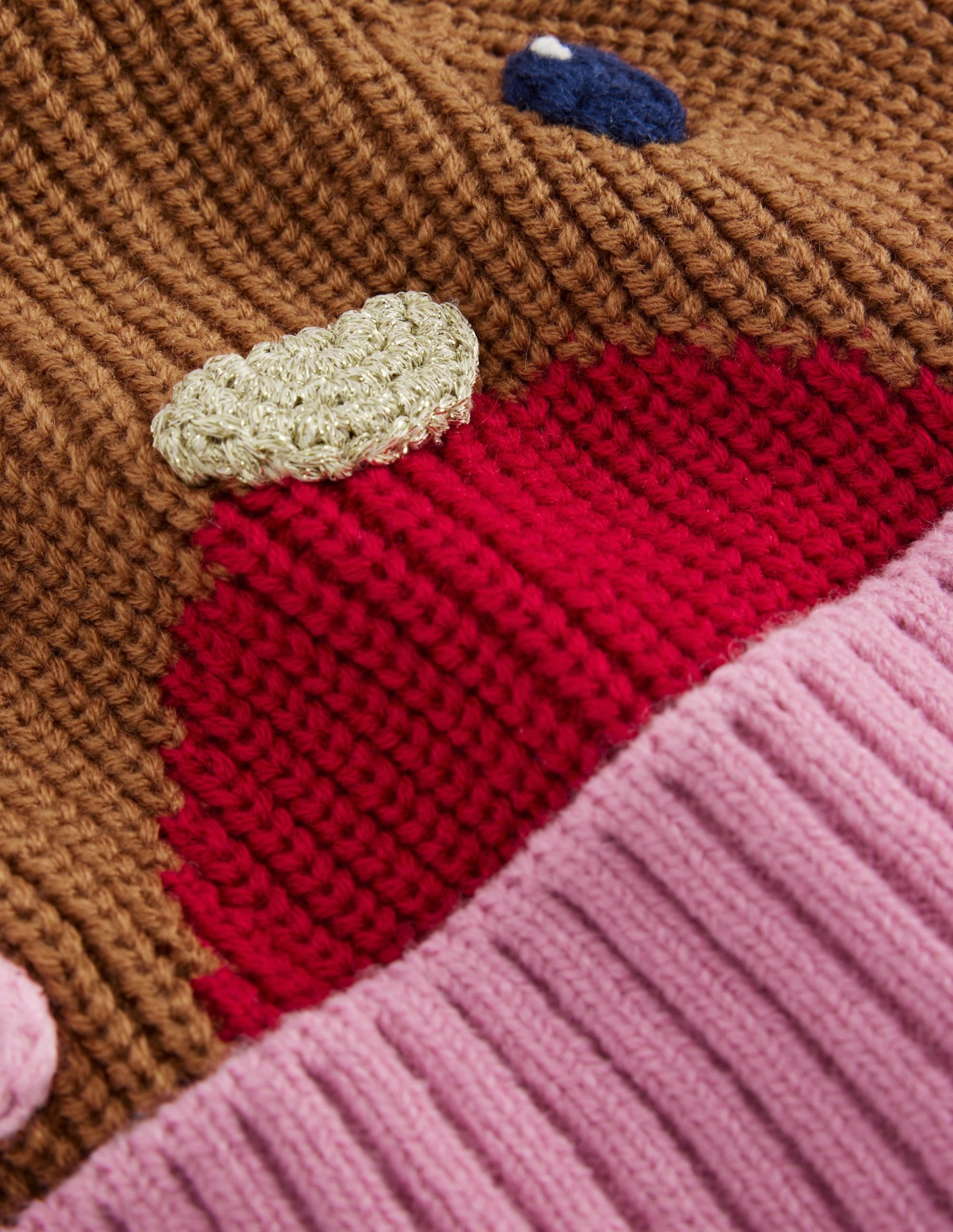 Novelty Festive Beanie-Robin - Image 2