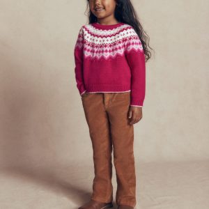 Eleanor Fair Isle Sweater-Sweet Cherry