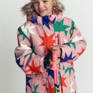 All-Weather Waterproof Coat-Multi Colour Star