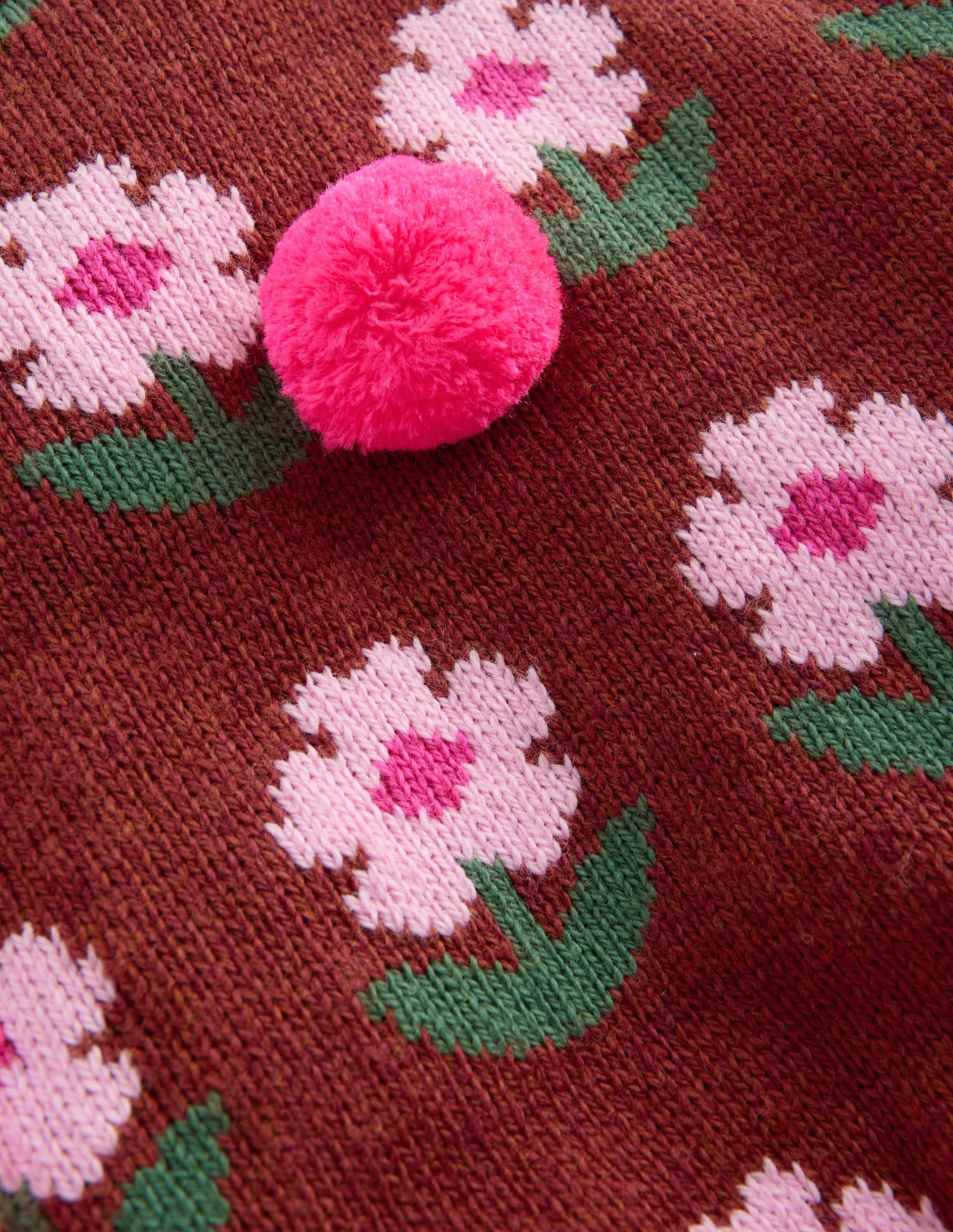 Fun Sweater-Tortoise Shell Flower - Image 3