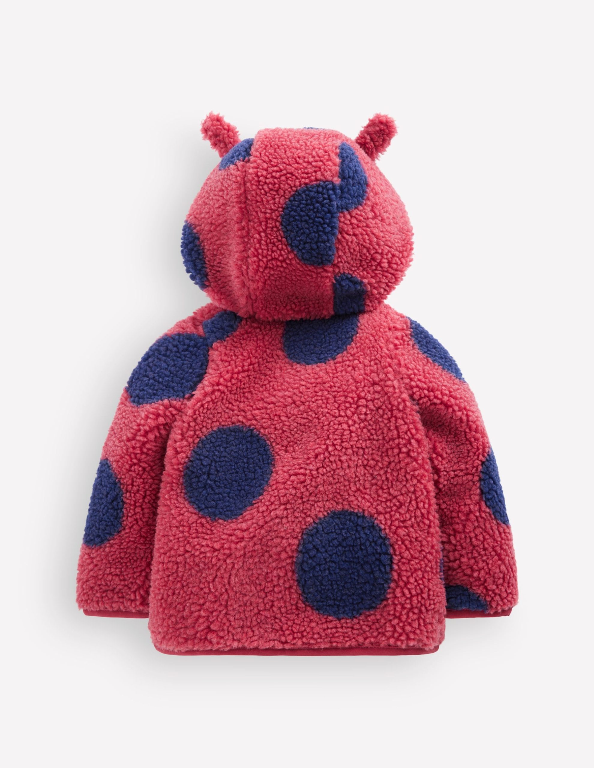 Novelty Cosy Borg Jacket-Ladybird - Image 2