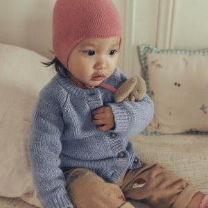 Chunky Cardigan-Glacier Blue Marl