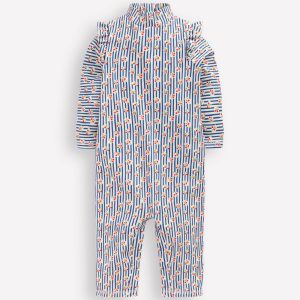 Sun Safe Surfsuit-Stripe Cherries