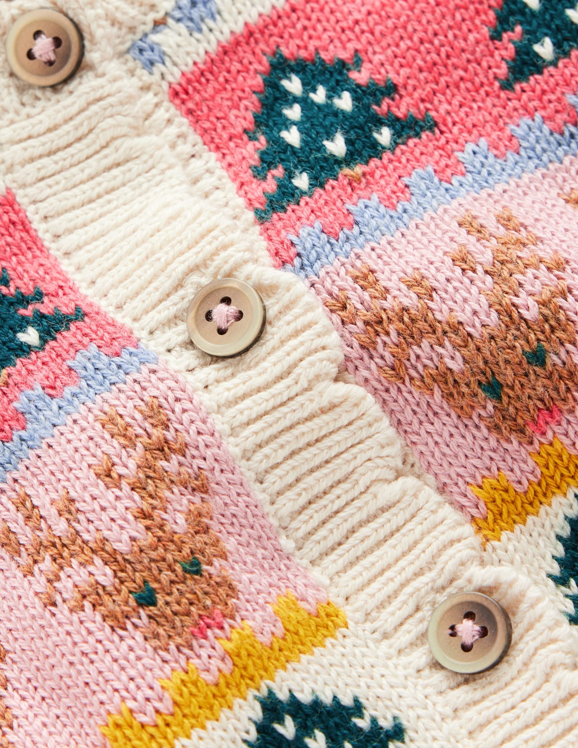 Fair Isle Knitted Play Set-Multi Festive - Image 3