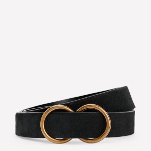 Double Ring Belt-Black