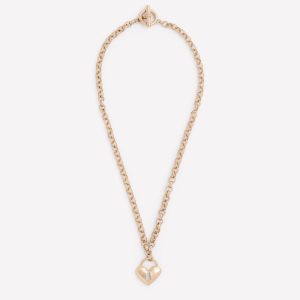 Love Lock Necklace-Gold