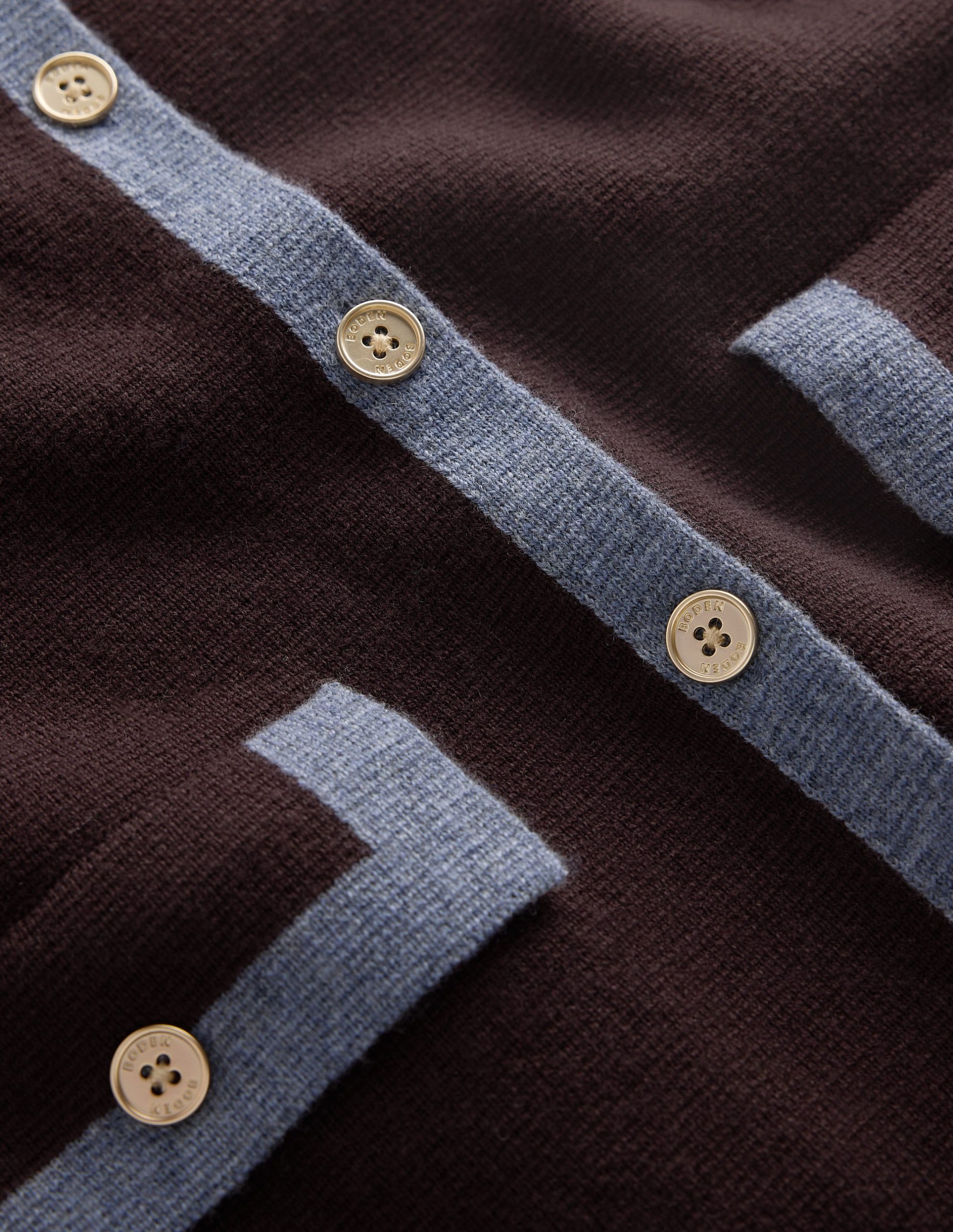Elizabeth Bow Knitted Jacket-Bitter Chocolate - Image 6