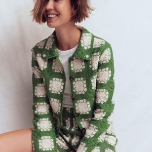 Crochet Jacket-Multi