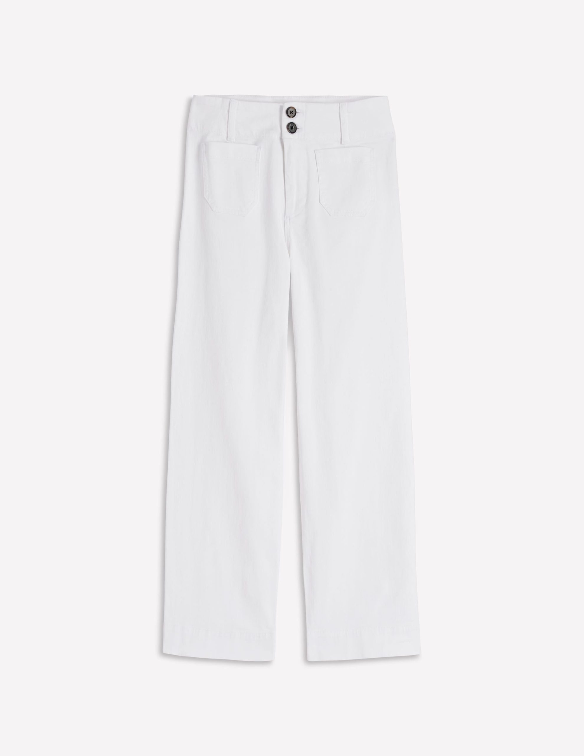 Primrose Cropped Pants-White - Image 6