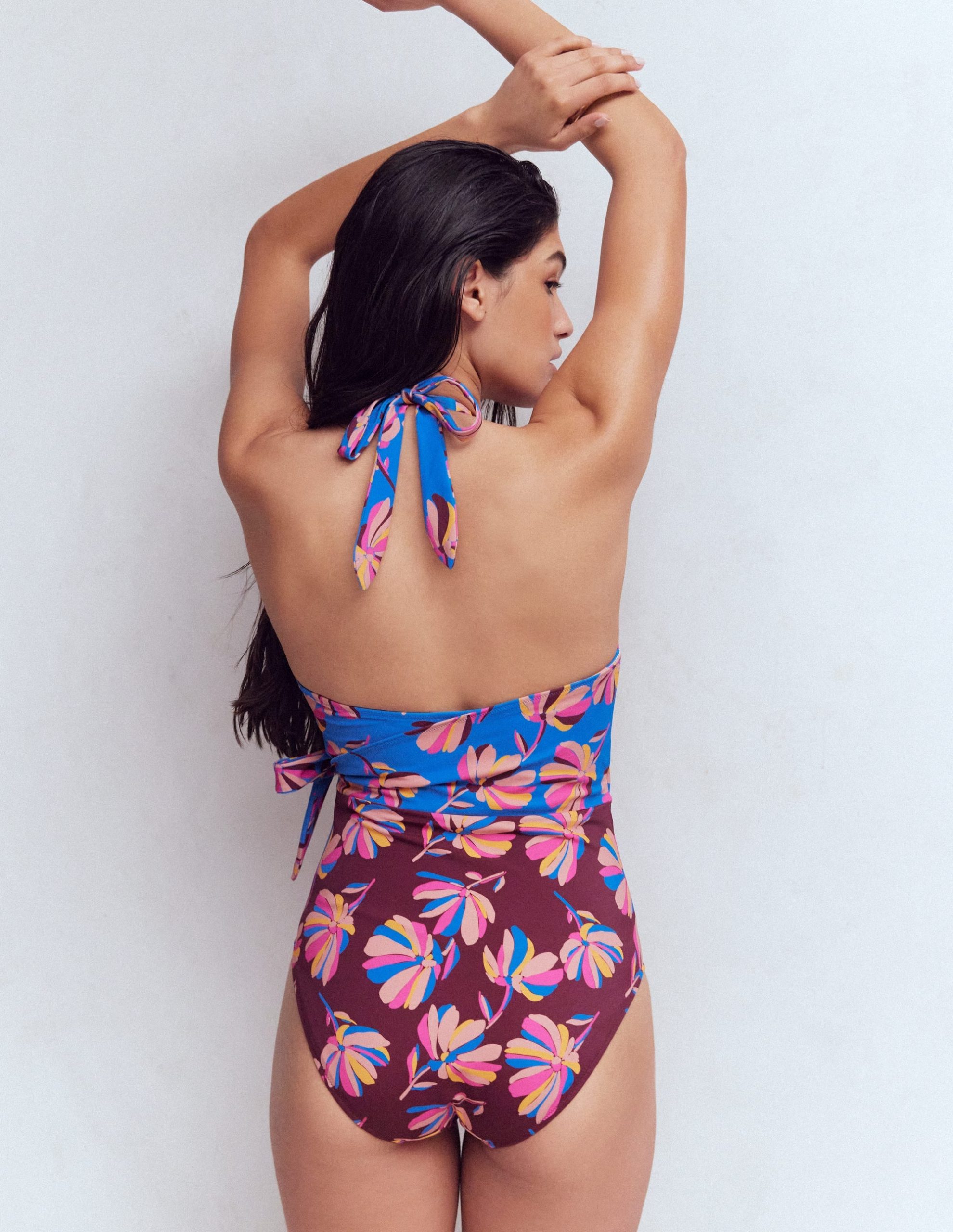 Tilos Tie Side Swimsuit-Multi. Daisy Cascade - Image 6