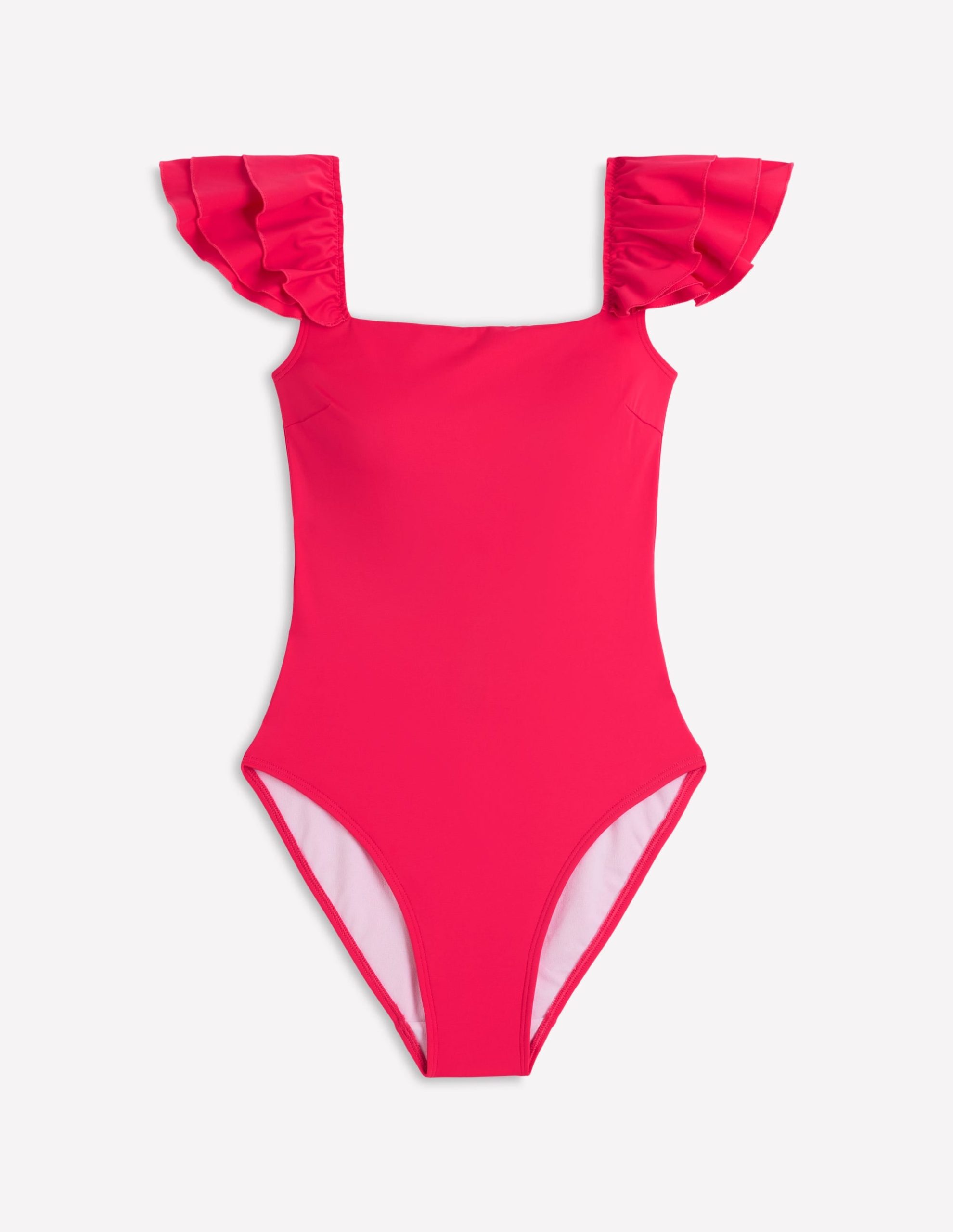 Mega Ruffle Swimsuit-Rosy - Image 6