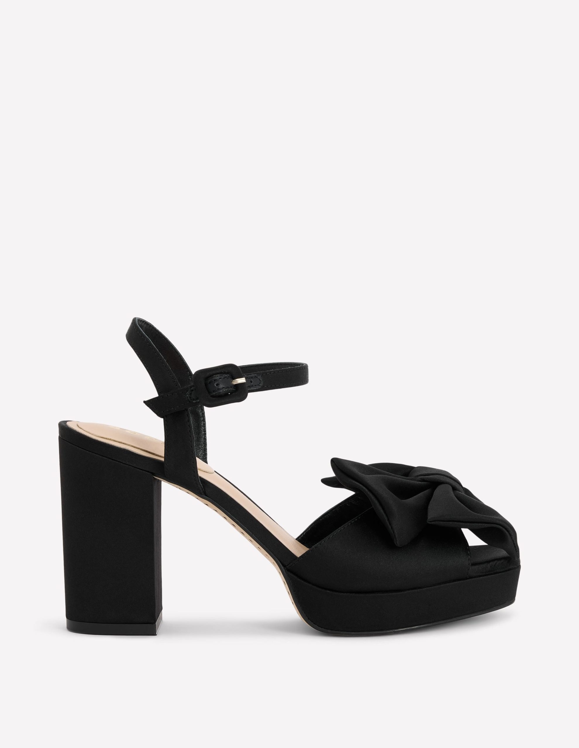 Bow Detail Platforms-Black - Image 2