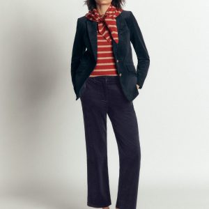 Canonbury Cord Pants-Navy